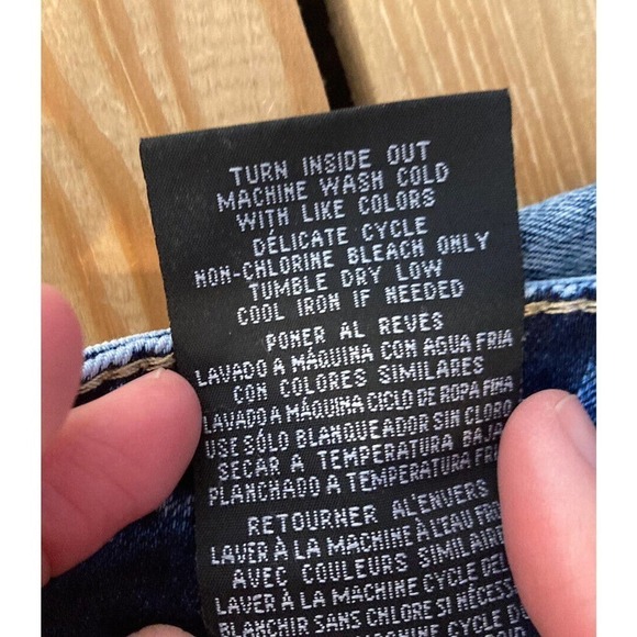 NWT Rutherford Flex Skinny Fit Jeans Size 36x33 Men’s Blue Ripped - Picture 5 of 11